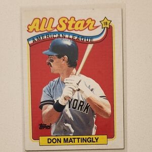 Topps Don Mattingly All-Star Baseball Card